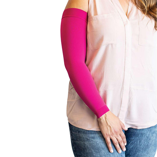 mediven comfort arm sleeve in magenta